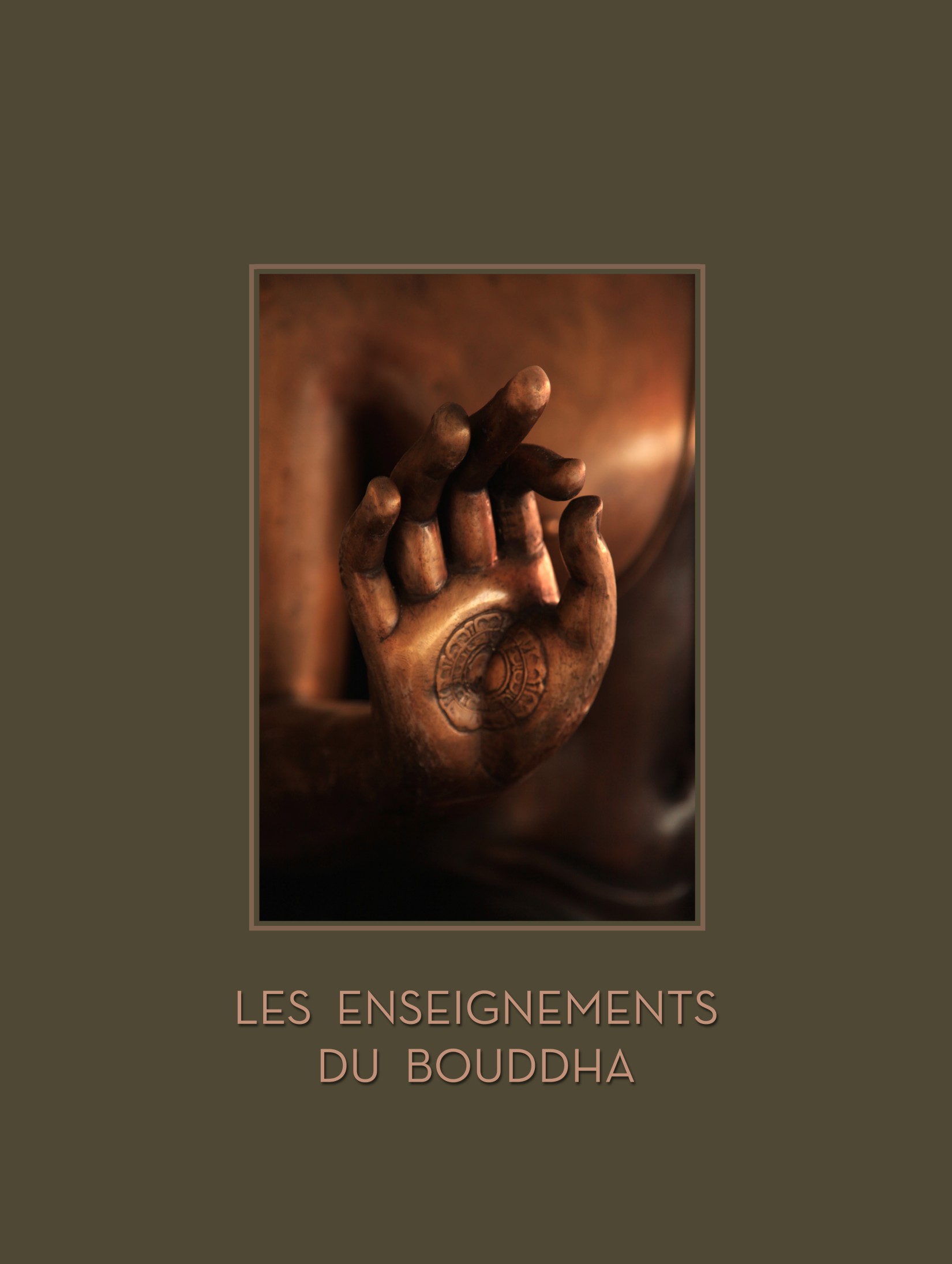 Couverture de Les Enseignements du Bouddha